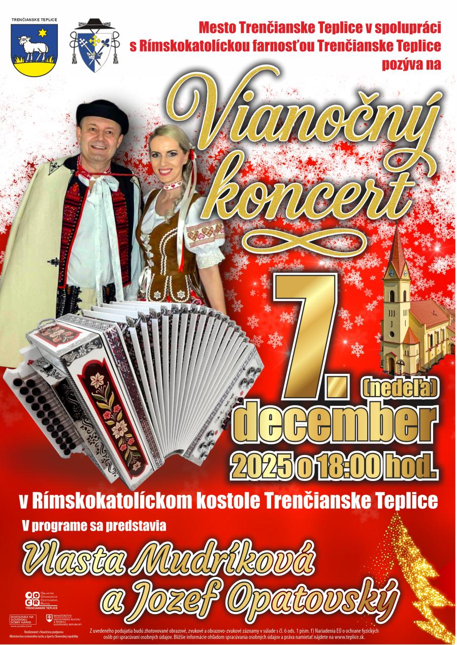 Vianočný koncert Vlasta Mudríková a Jozef Opatovský