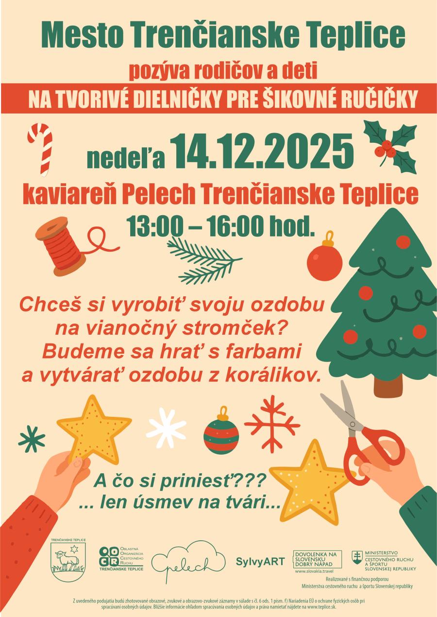 Tvorivé dielničky pre šikovné ručičky